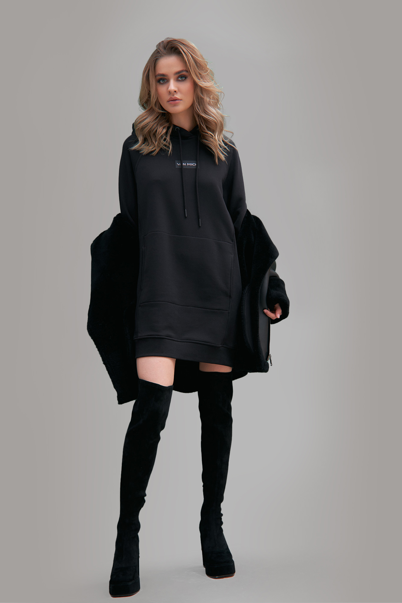 Платье толстовка Van Mich