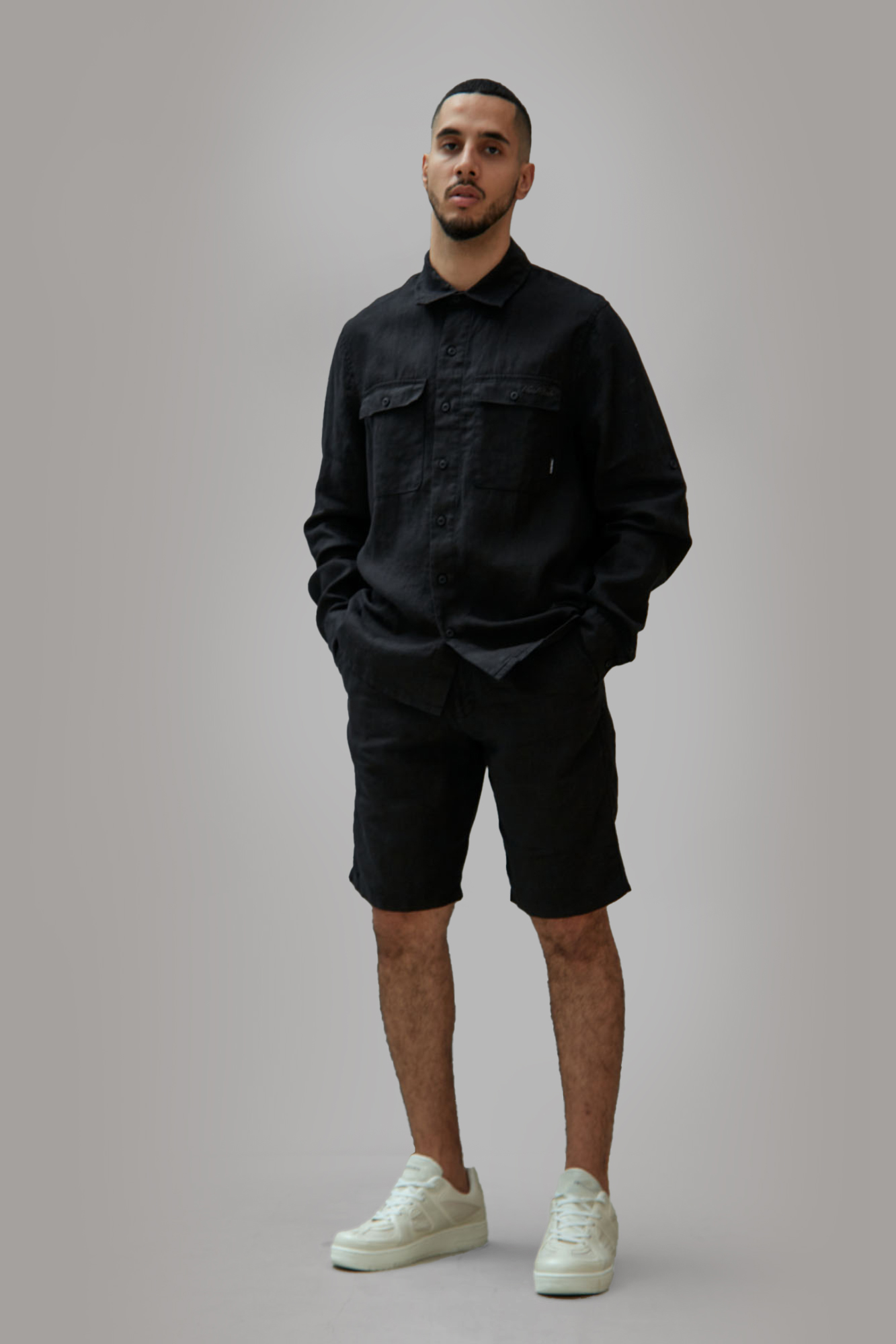 Рубашка льняная Van Mich